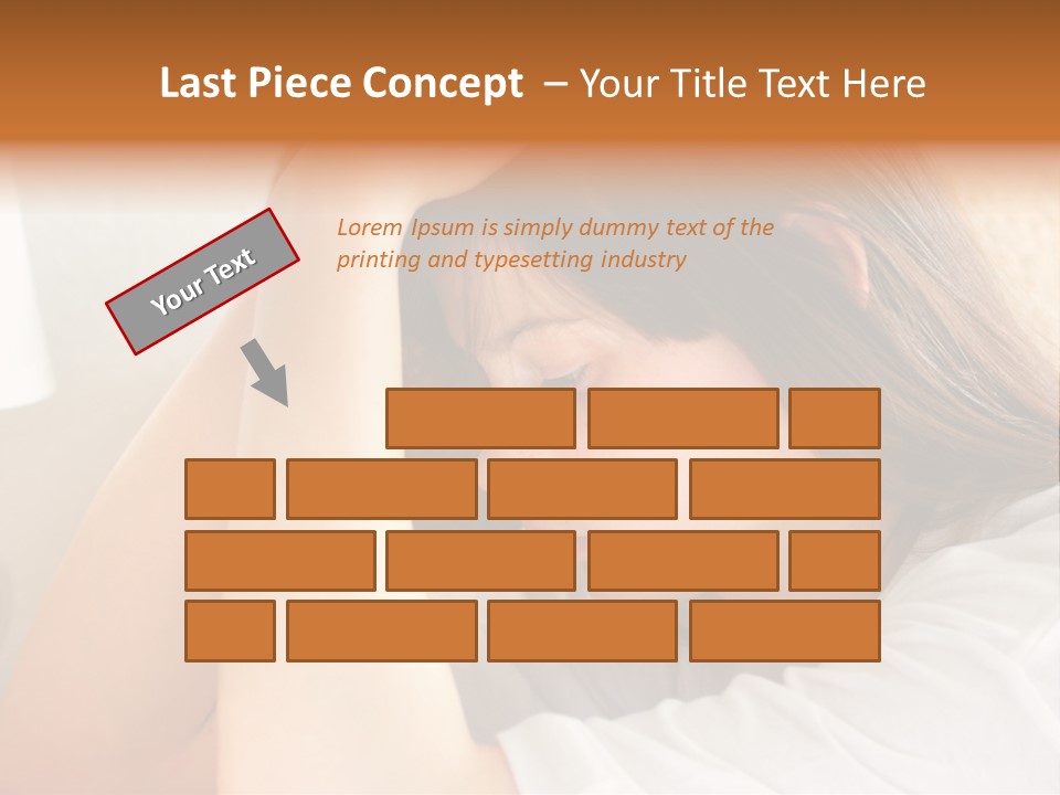Lost Sorrow Home PowerPoint Template