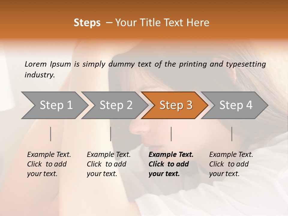 Lost Sorrow Home PowerPoint Template