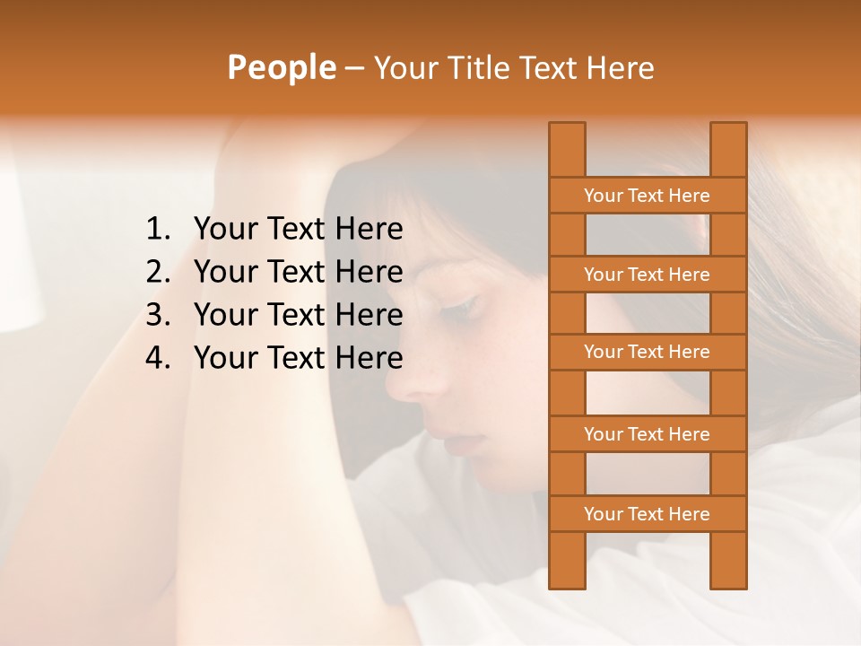 Lost Sorrow Home PowerPoint Template