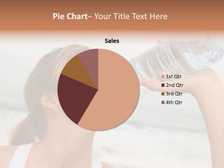 Portrait Exercising Thirst PowerPoint Template