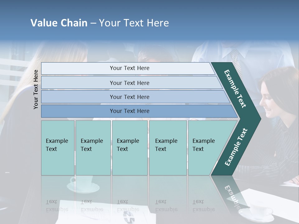 Young Corporate Staff PowerPoint Template