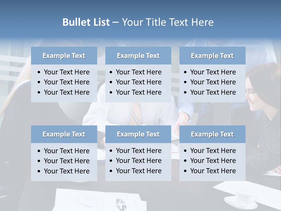 Young Corporate Staff PowerPoint Template