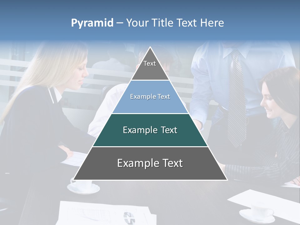 Young Corporate Staff PowerPoint Template