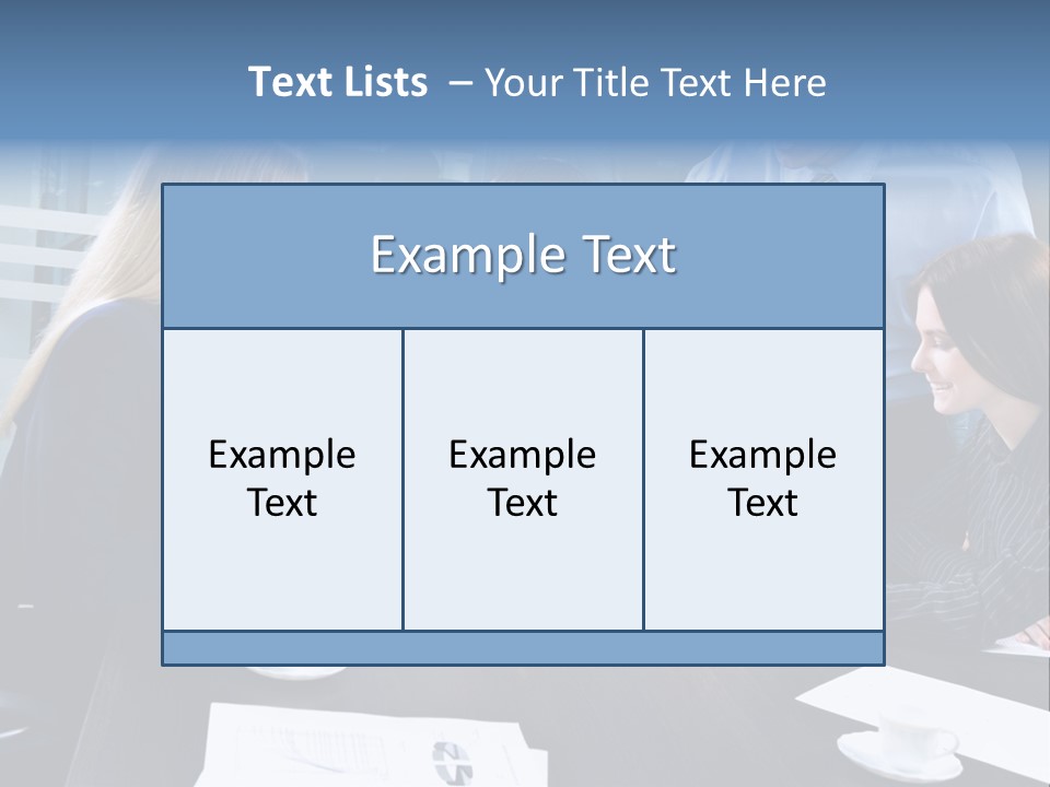 Young Corporate Staff PowerPoint Template