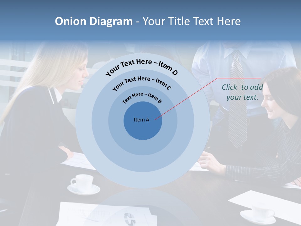 Young Corporate Staff PowerPoint Template