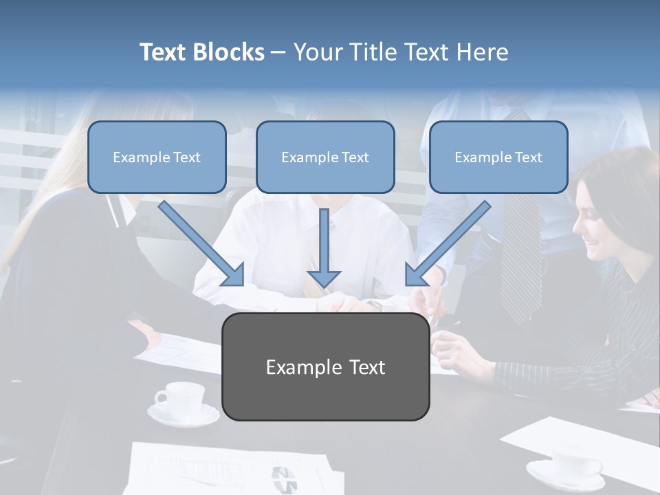 Young Corporate Staff PowerPoint Template