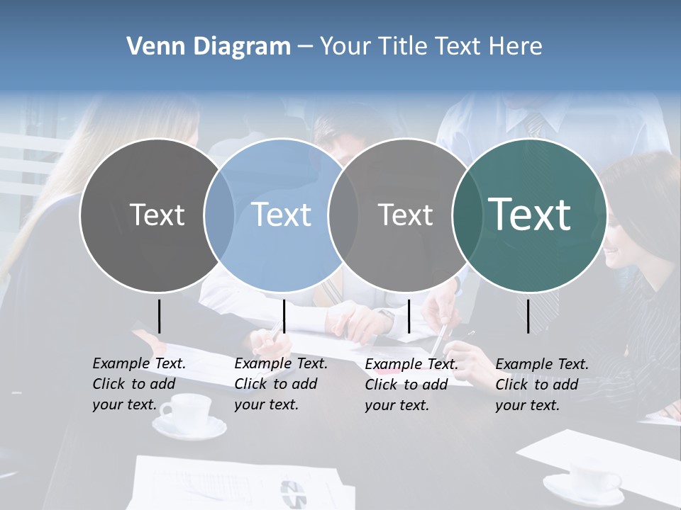 Young Corporate Staff PowerPoint Template