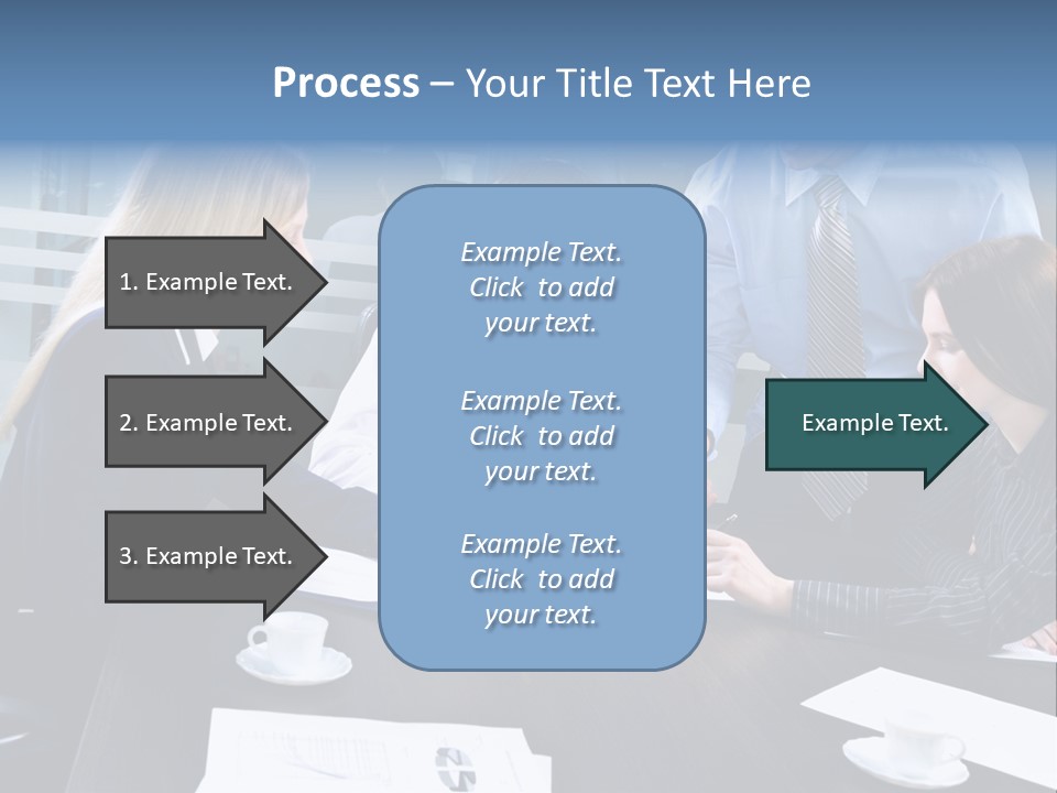 Young Corporate Staff PowerPoint Template