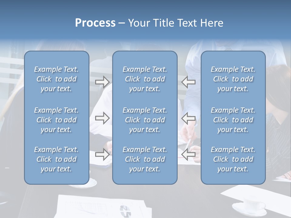 Young Corporate Staff PowerPoint Template