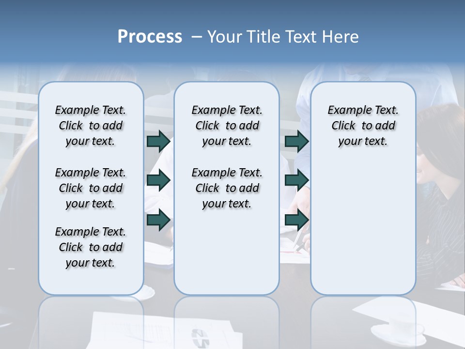 Young Corporate Staff PowerPoint Template