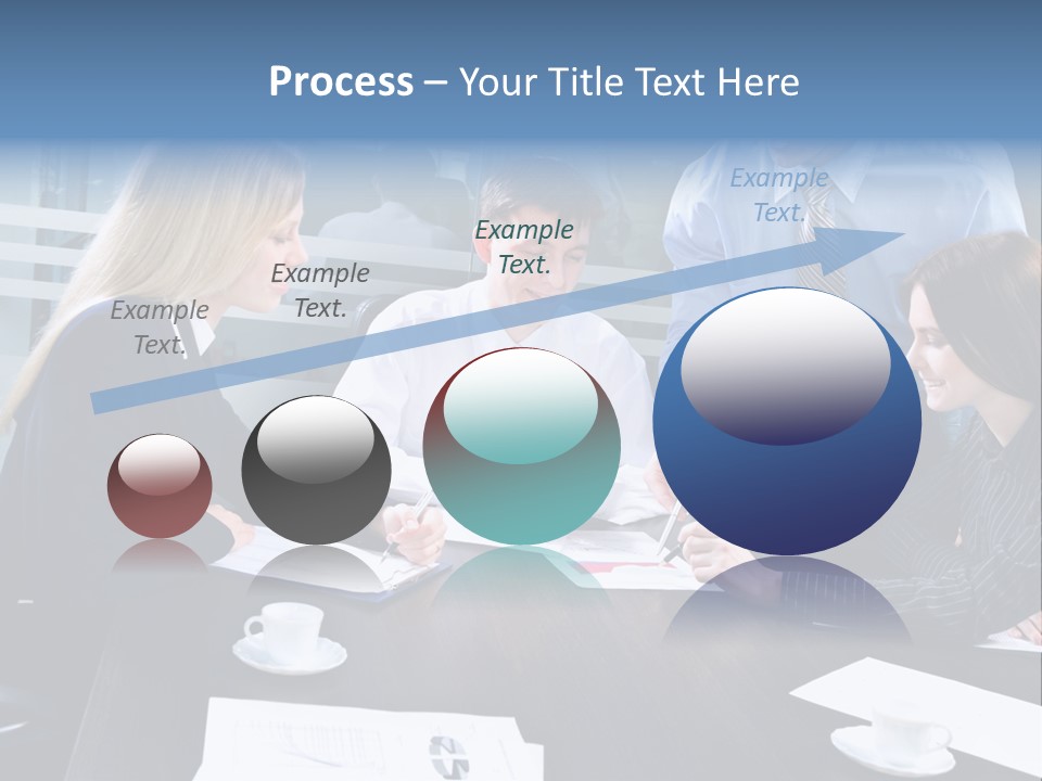 Young Corporate Staff PowerPoint Template