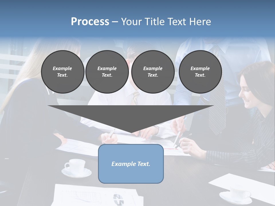 Young Corporate Staff PowerPoint Template