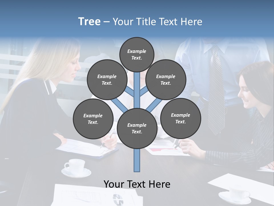 Young Corporate Staff PowerPoint Template