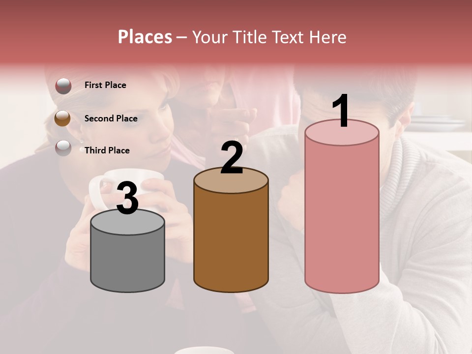 Fighting Thirties Caucasian PowerPoint Template