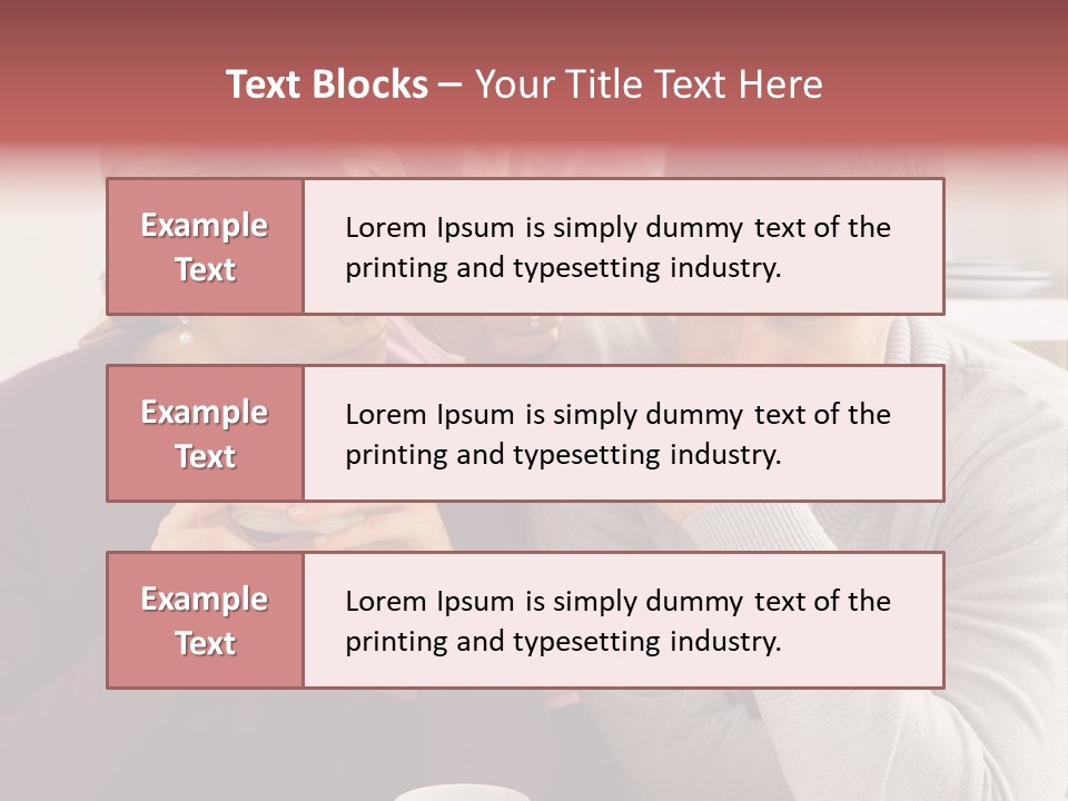 Fighting Thirties Caucasian PowerPoint Template