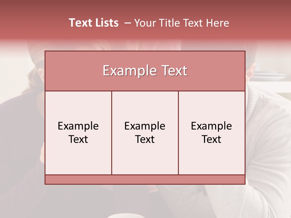 Fighting Thirties Caucasian PowerPoint Template
