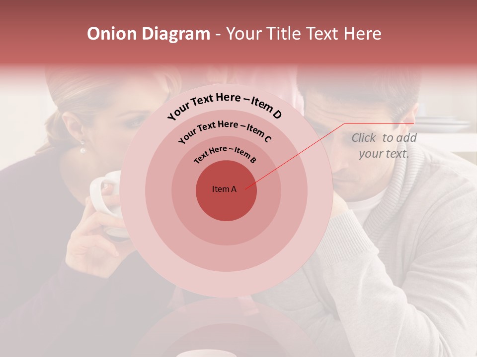 Fighting Thirties Caucasian PowerPoint Template