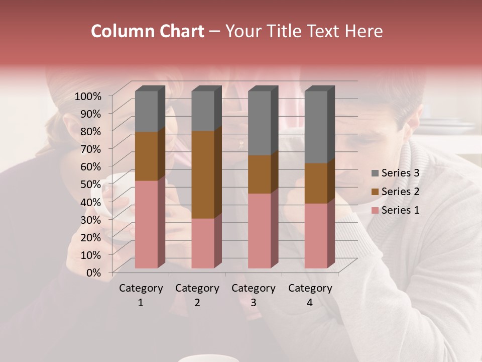 Fighting Thirties Caucasian PowerPoint Template