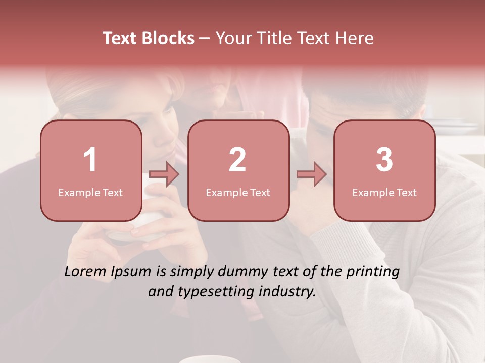 Fighting Thirties Caucasian PowerPoint Template