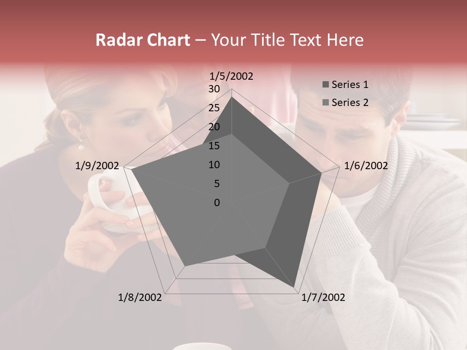 Fighting Thirties Caucasian PowerPoint Template