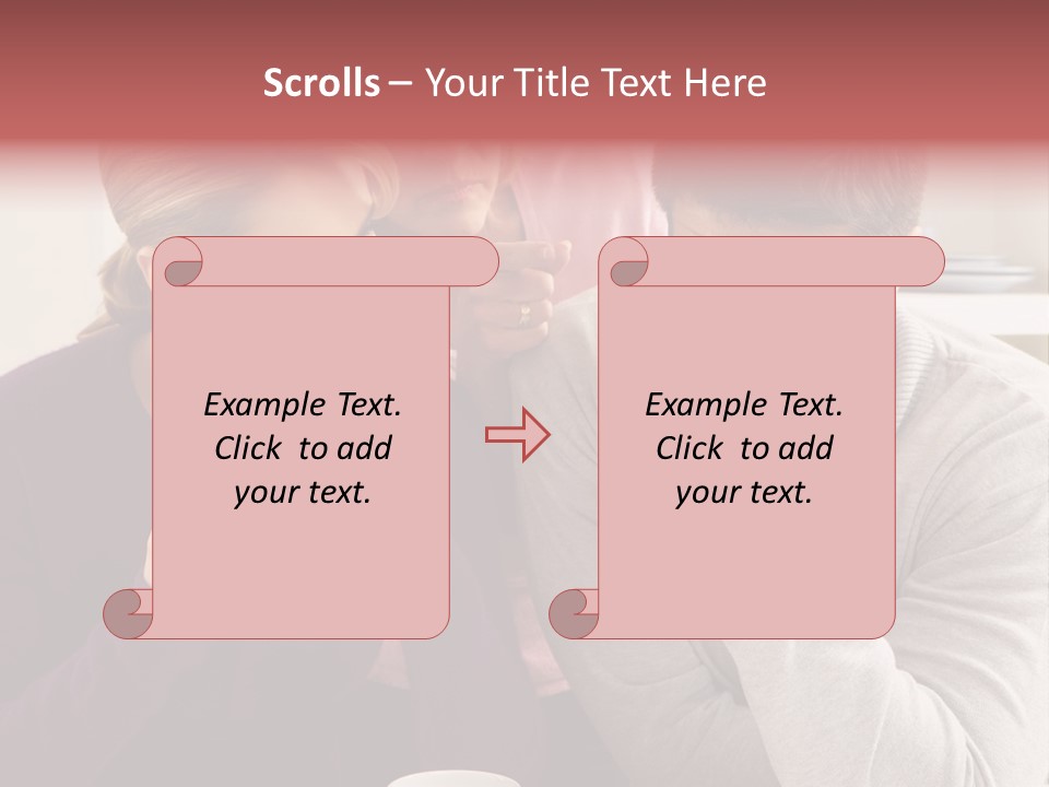 Fighting Thirties Caucasian PowerPoint Template