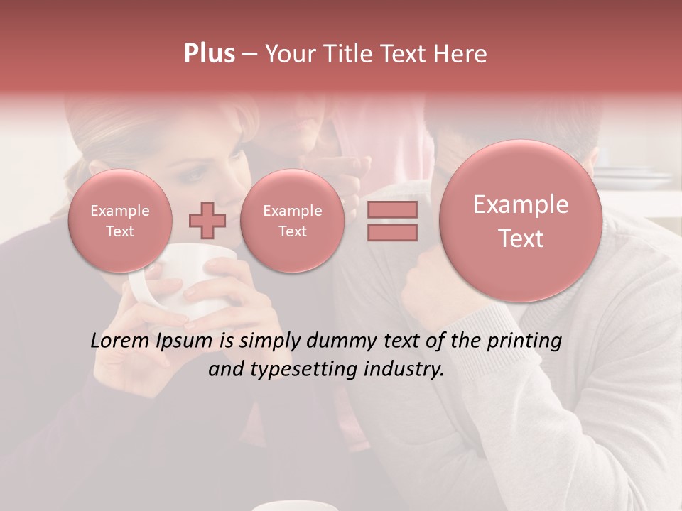 Fighting Thirties Caucasian PowerPoint Template