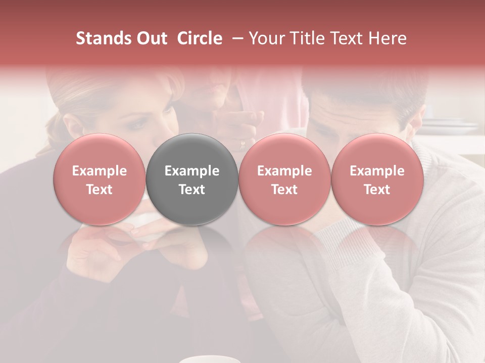 Fighting Thirties Caucasian PowerPoint Template