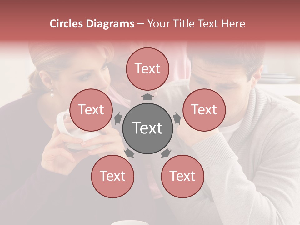 Fighting Thirties Caucasian PowerPoint Template