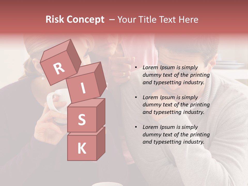 Fighting Thirties Caucasian PowerPoint Template