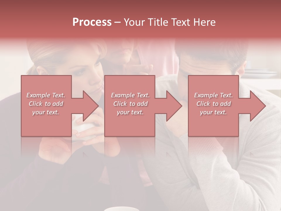 Fighting Thirties Caucasian PowerPoint Template