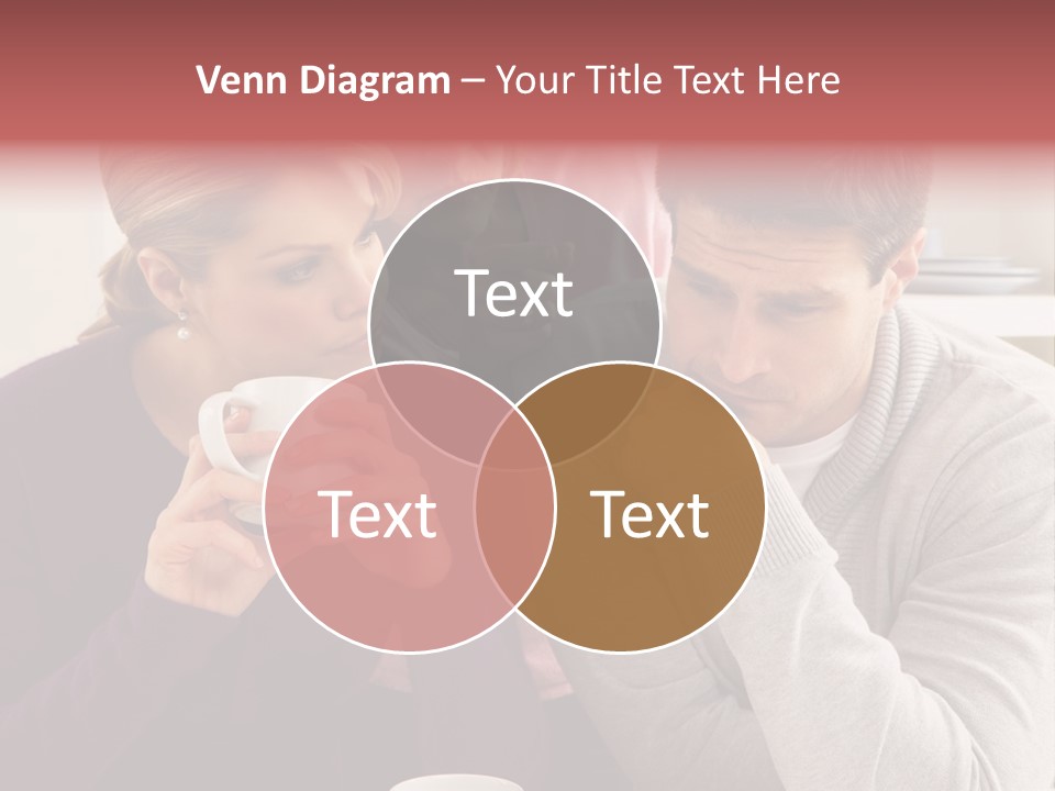 Fighting Thirties Caucasian PowerPoint Template