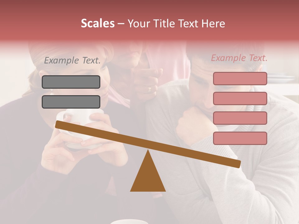 Fighting Thirties Caucasian PowerPoint Template