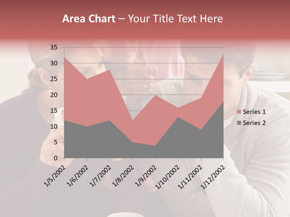 Fighting Thirties Caucasian PowerPoint Template