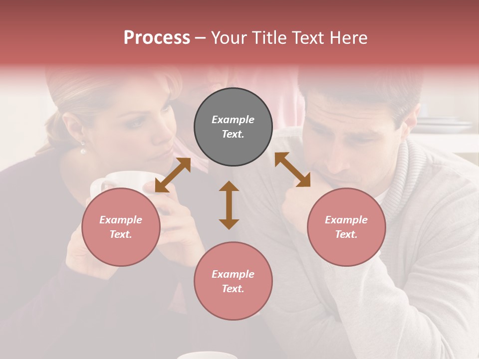 Fighting Thirties Caucasian PowerPoint Template