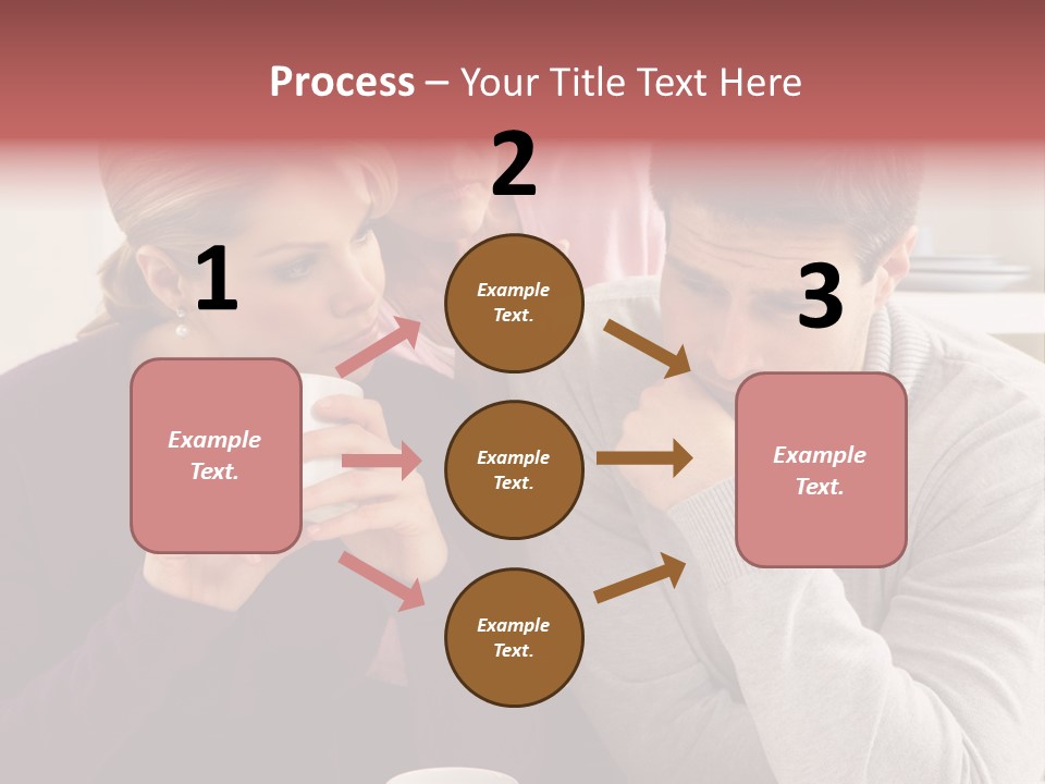 Fighting Thirties Caucasian PowerPoint Template