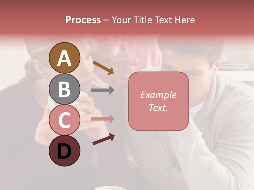 Fighting Thirties Caucasian PowerPoint Template