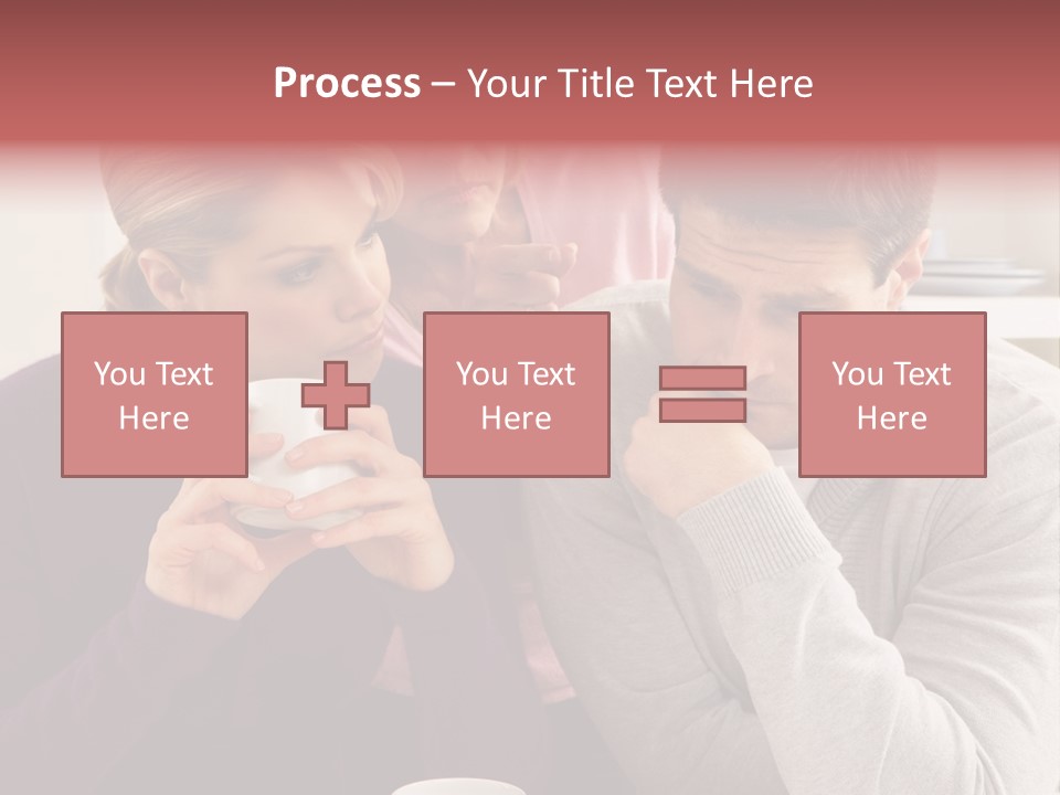 Fighting Thirties Caucasian PowerPoint Template