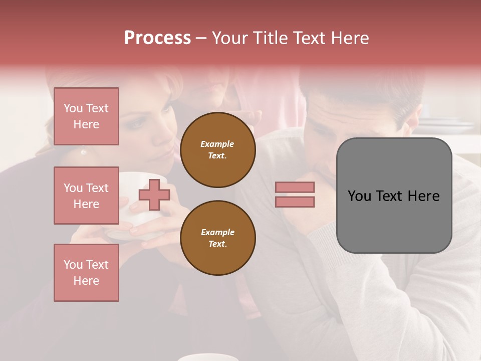 Fighting Thirties Caucasian PowerPoint Template