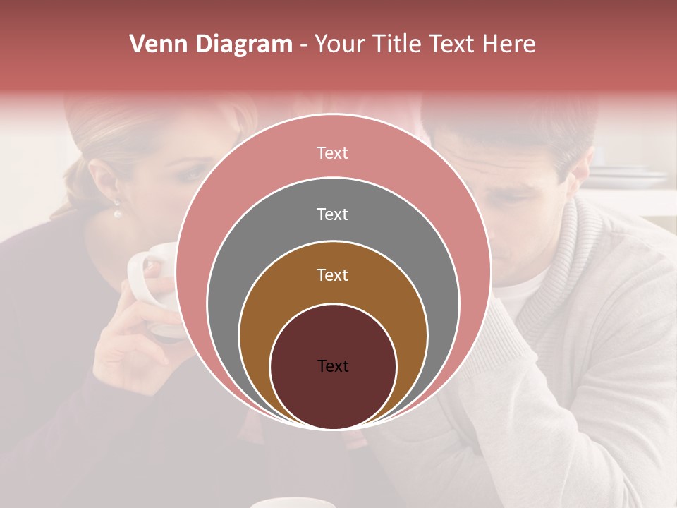 Fighting Thirties Caucasian PowerPoint Template