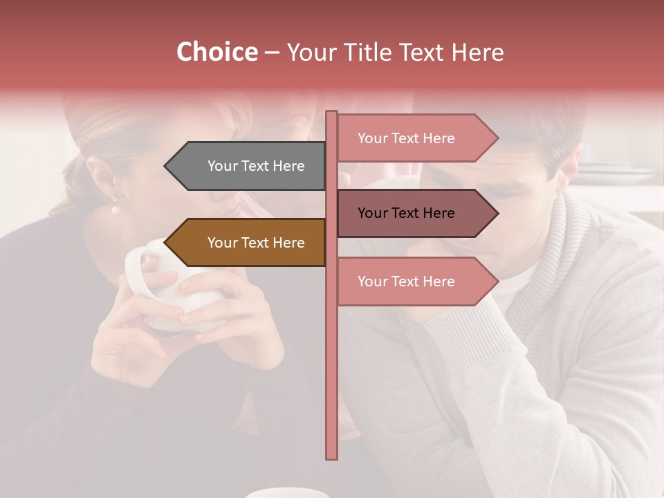 Fighting Thirties Caucasian PowerPoint Template