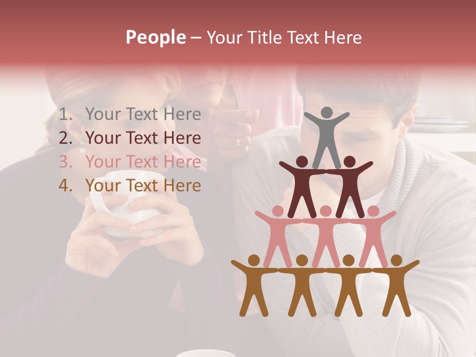 Fighting Thirties Caucasian PowerPoint Template