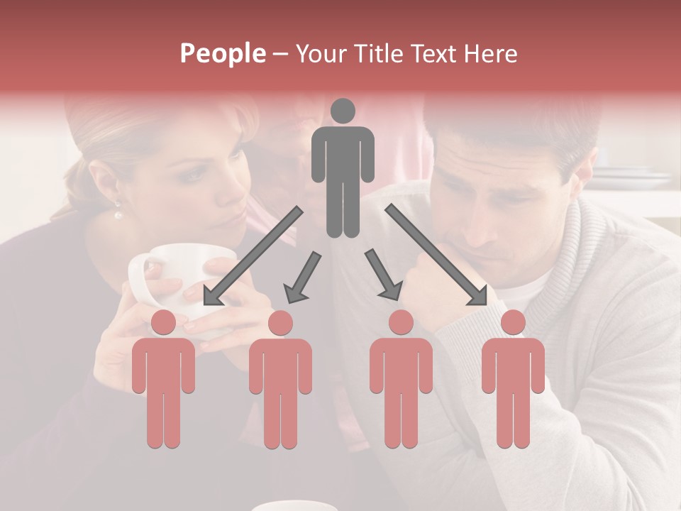 Fighting Thirties Caucasian PowerPoint Template