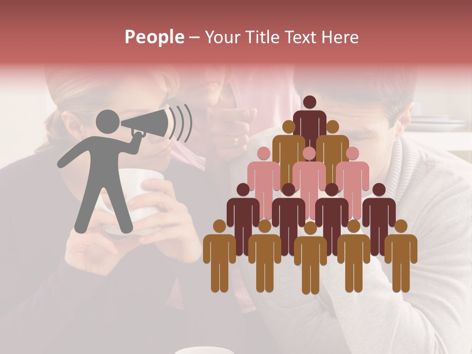 Fighting Thirties Caucasian PowerPoint Template