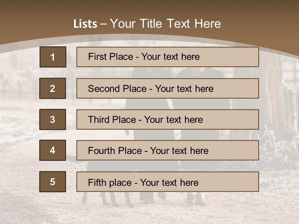 Adult Relaxed Cosy PowerPoint Template