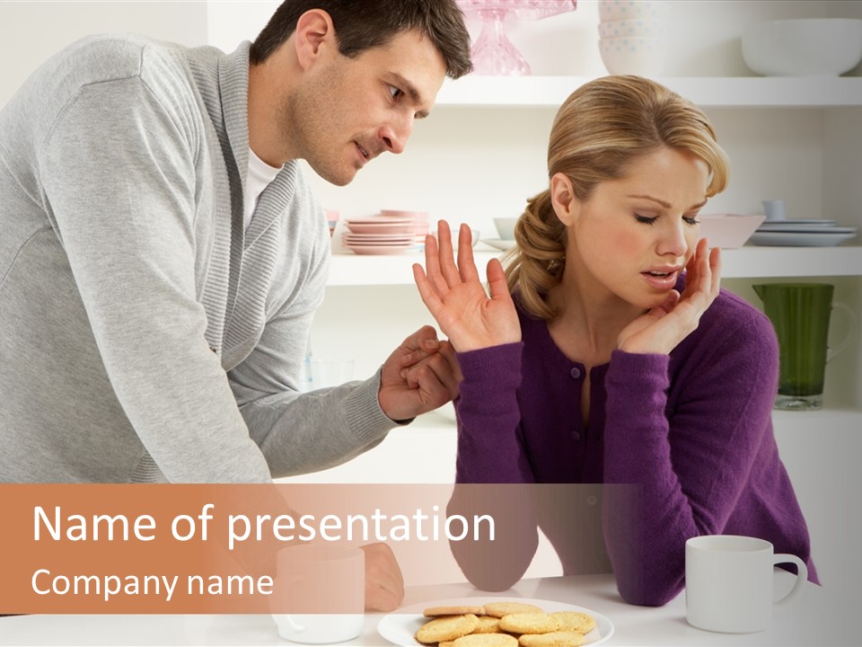 Adult Difficulties Nag PowerPoint Template