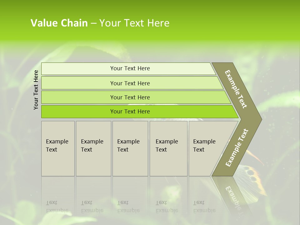 Freshwater Fresh Root PowerPoint Template