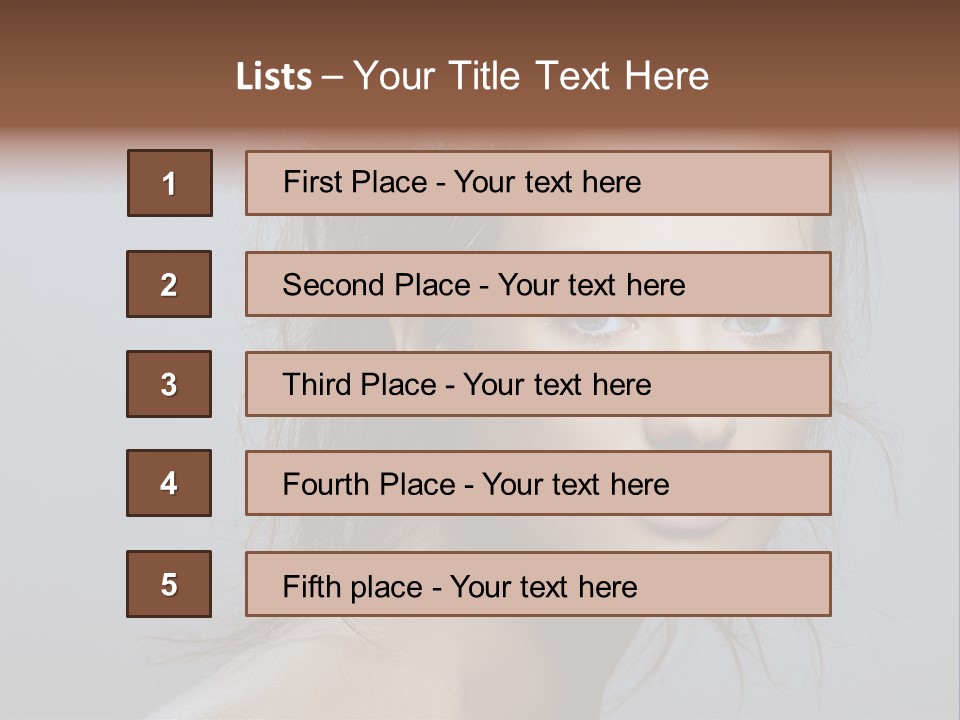 Contemporary Person Sport PowerPoint Template