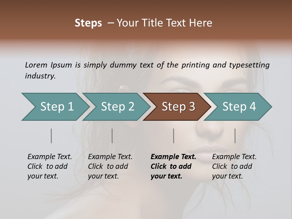 Contemporary Person Sport PowerPoint Template