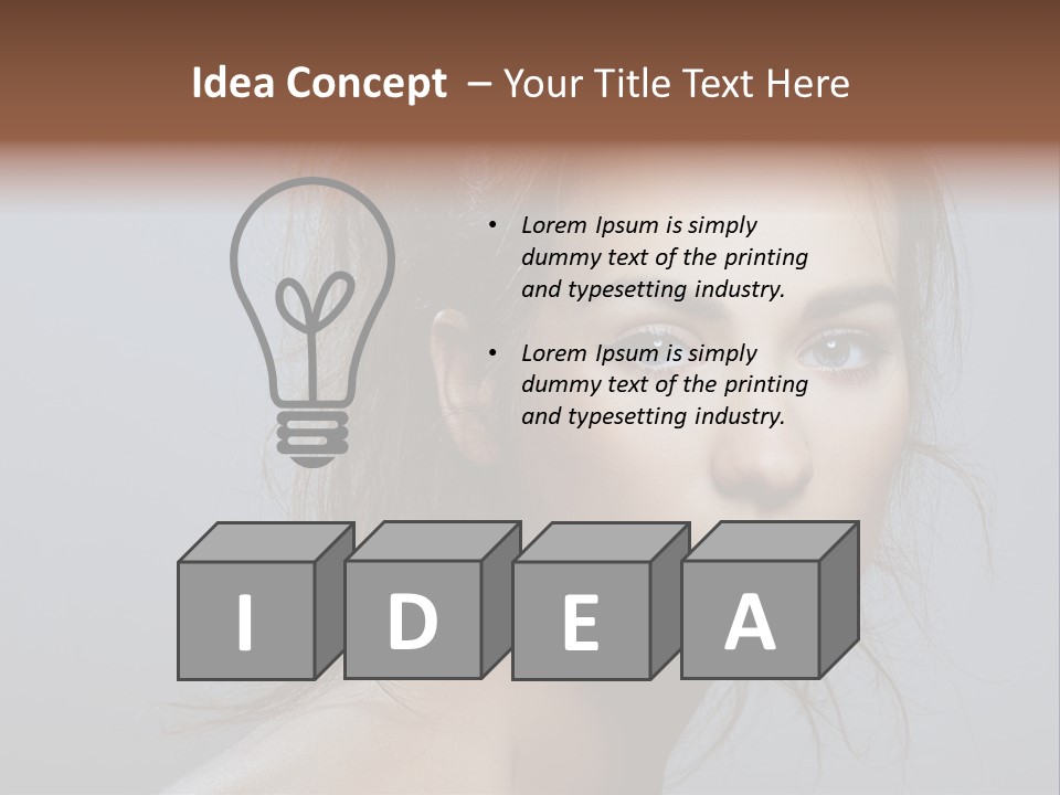 Contemporary Person Sport PowerPoint Template