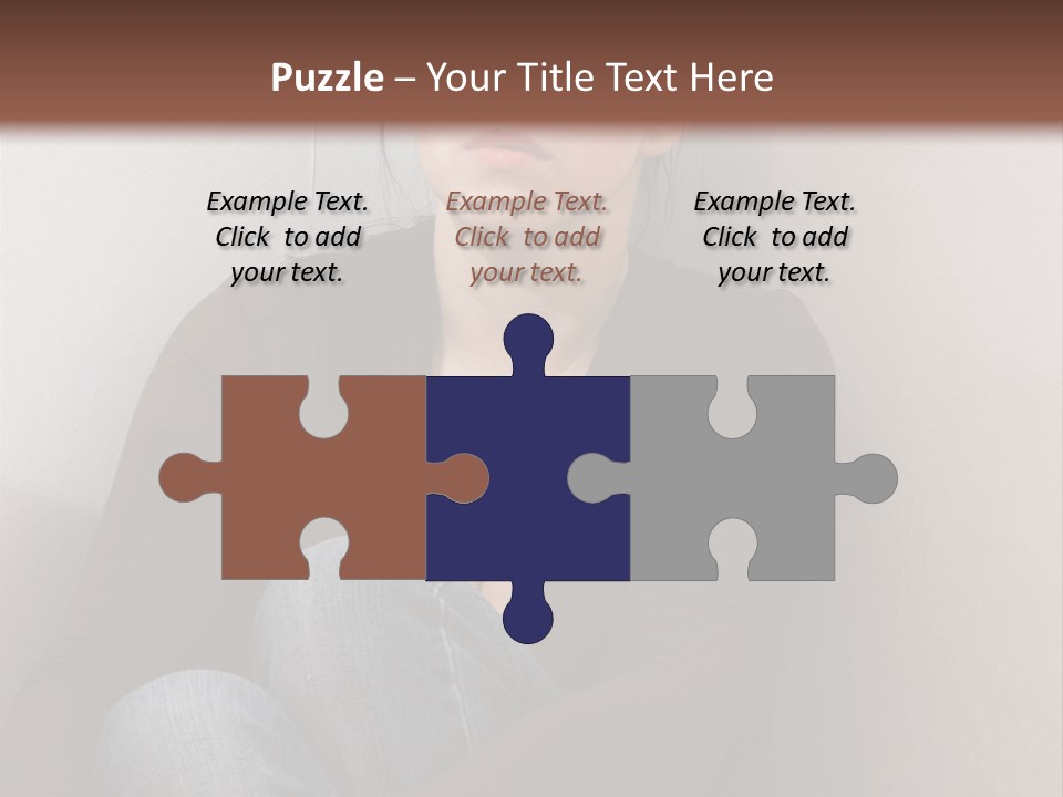 Tired Pain Defenseless PowerPoint Template